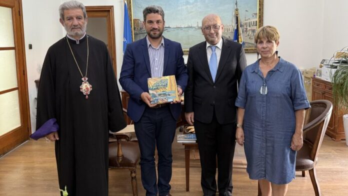 Ο Πρέσβης της Αρμενίας επισκέπτεται το Δημαρχείο Χανίων
