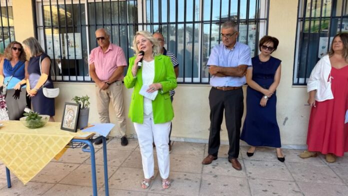 Περιφέρεια Κρήτης: Στον αγιασμό σχολείων η Επικεφαλής Παιδείας και Δια Βίου Μάθησης