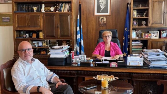 Σύσκεψη Αντιπεριφερειάρχη με τον Πρόεδρο των Δασκάλων Πρωτοβάθμιας Εκπαίδευσης Ρεθύμνου
