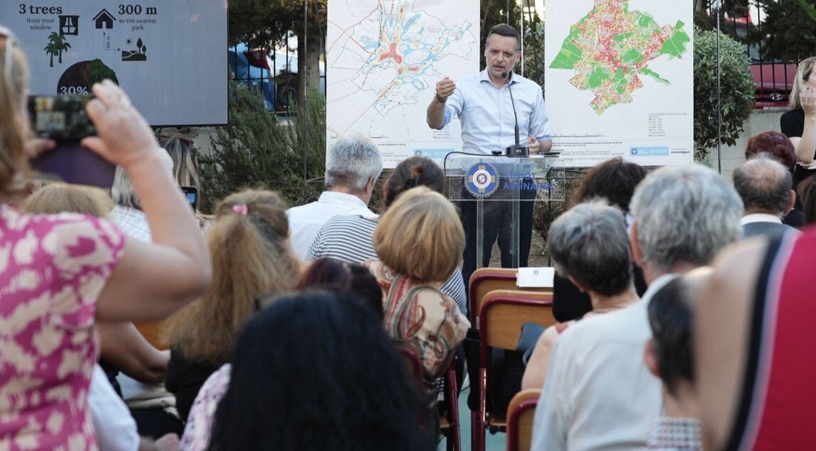Χ. Δούκας: «Αναμορφώνουμε από κοινού τις συνοικίες της Αθήνας»