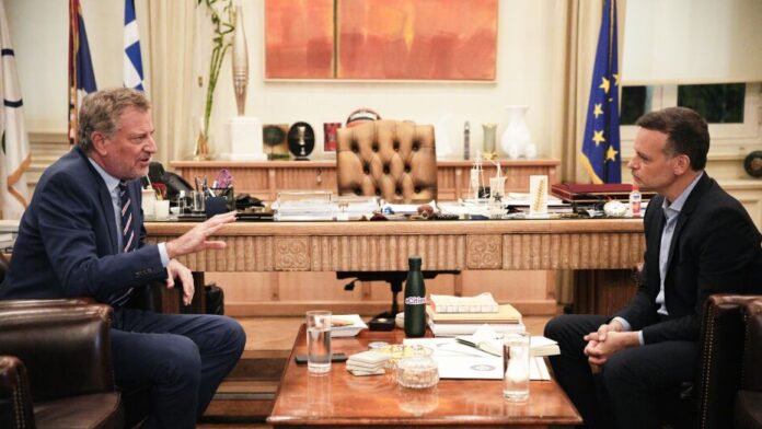 Δ.Αθηναίων: Χ. Δούκας συνομιλεί με τον πρώην Δήμαρχο Νέας Υόρκης, Bill de Blasio