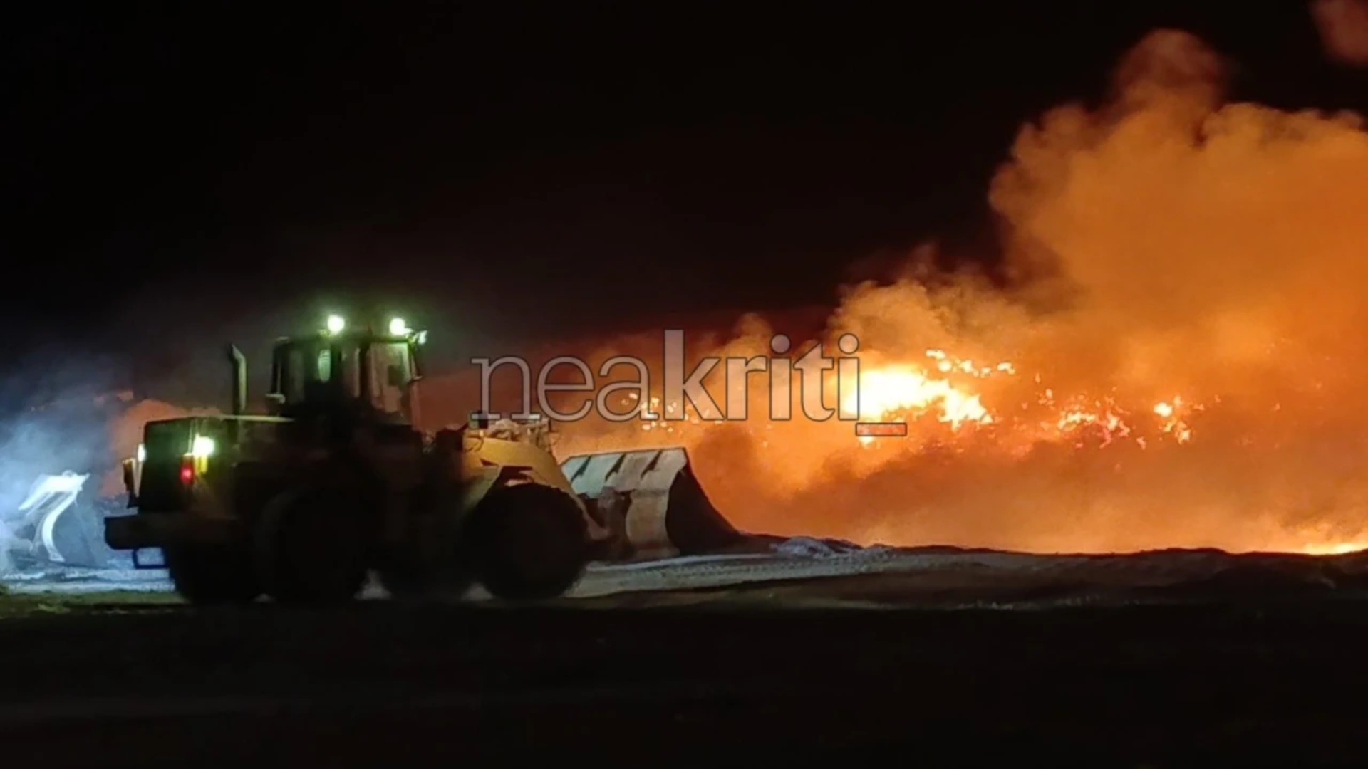 Ο Δήμαρχος Χανίων για την πυρκαγιά στον ΧΥΤΑ της ΔΕΔΙΣΑ στο Ακρωτήρι