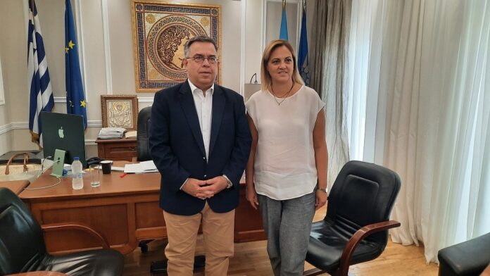 Σύσκεψη δημάρχου Σερρών με τον Γραμματέα Αποκεντρωμένης Διοίκησης
