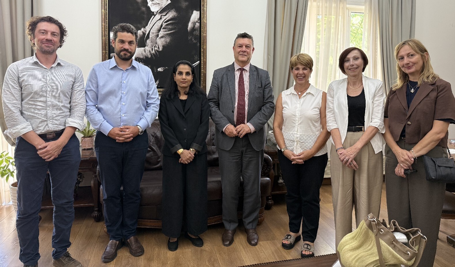 Επίσκεψη της Ύπατης Αρμοστείας του ΟΗΕ στο Δημαρχείο Χανίων