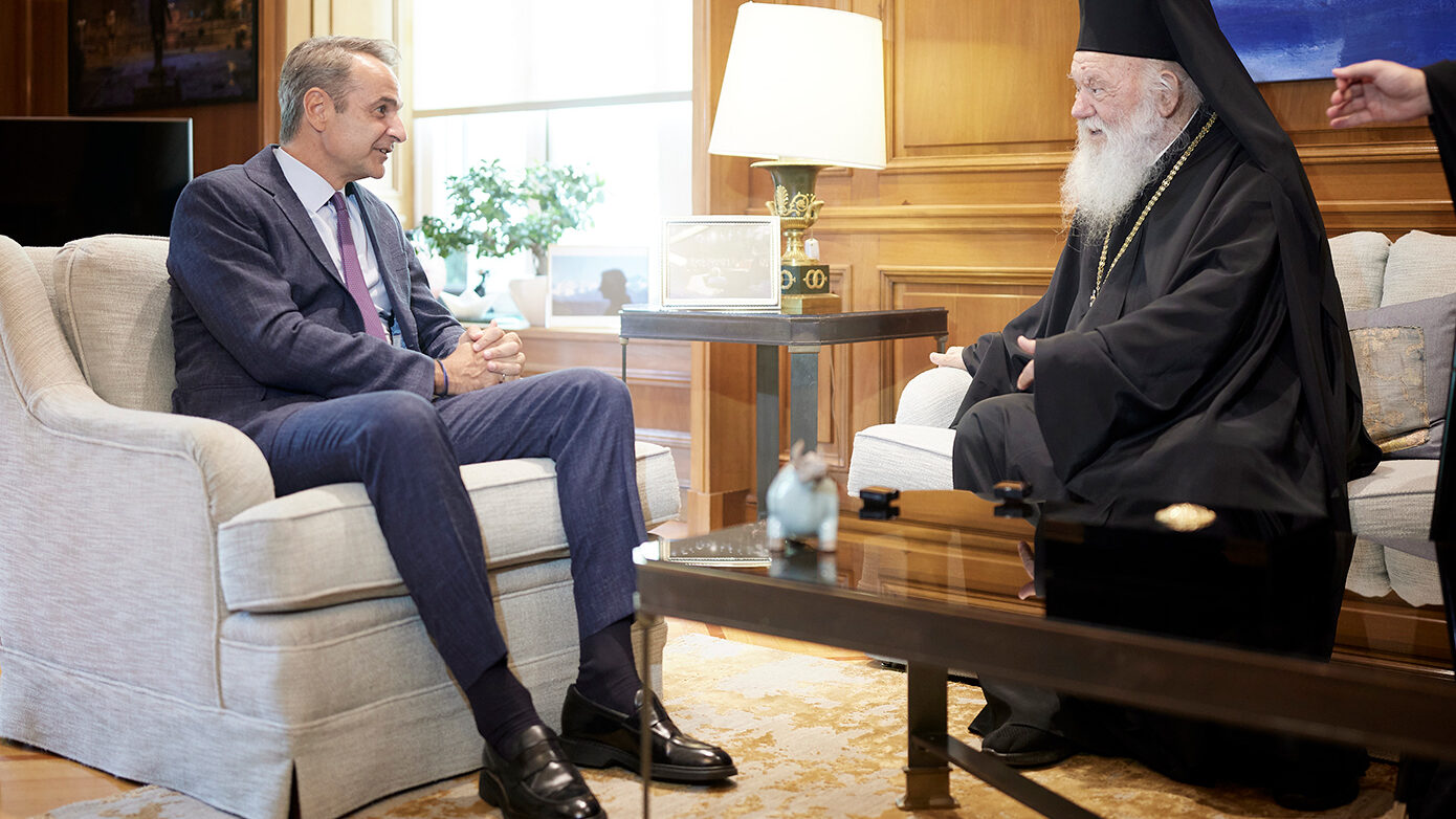 Συνάντηση Μητσοτάκη – Ιερώνυμου: Επιλύσαμε εκκρεμότητες του παρελθόντος