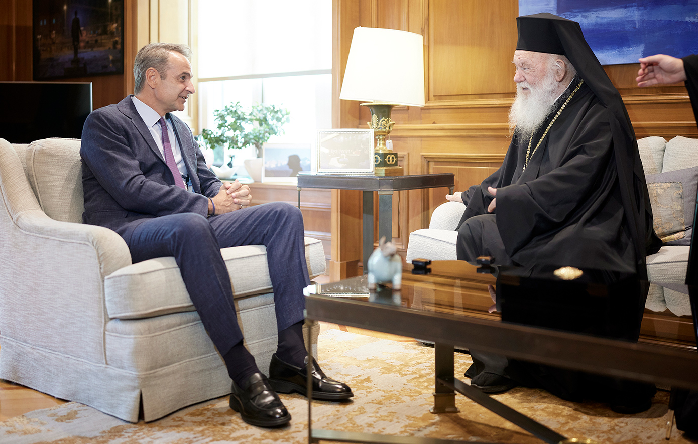 Συνάντηση Μητσοτάκη – Ιερώνυμου: Επιλύσαμε εκκρεμότητες του παρελθόντος