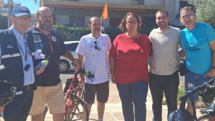 Εντυπωσιακή προσέλευση στον Ποδηλατικό Γύρο Ηλιούπολης