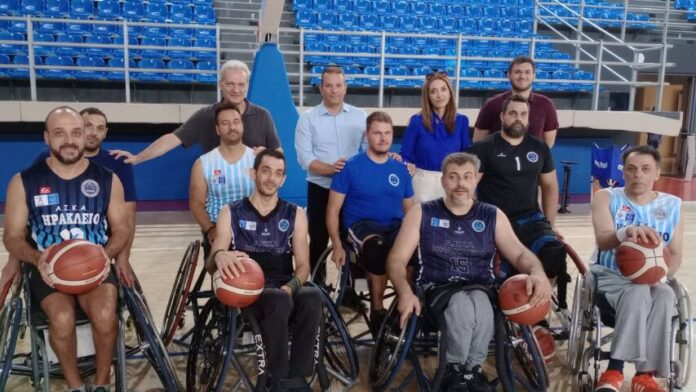 Ο Δήμος Ηρακλείου Κρήτης ενισχύει το Αθλητικό Σωματείο Κινητικά Αναπήρων «Ηράκλειο»