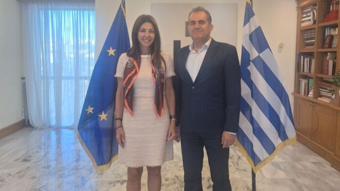 Σύσκεψη Δημάρχου Καλαμάτας με την Υπουργό Παιδείας