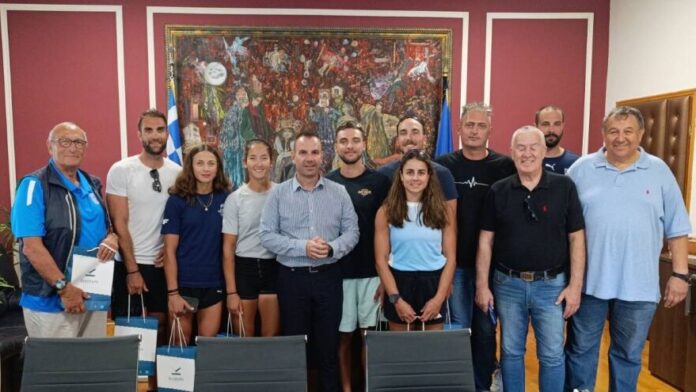 Επαφή Δημάρχου Καστοριάς με την Εθνική Ομάδα Κωπηλασίας