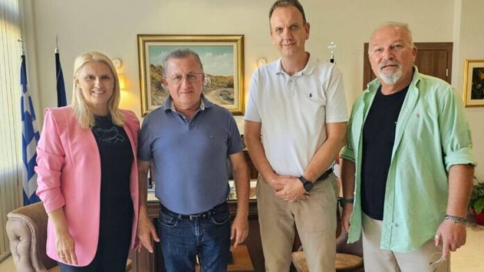 Σύσκεψη Δημάρχου Κατερίνης με τον Πρόεδρο του ΔΙ.ΠΑ.Ε.