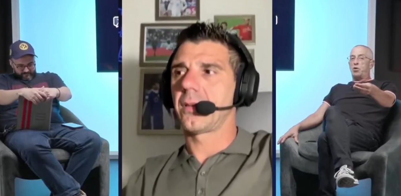 Ο σεισμός στην Εύβοια μεταδόθηκε ζωντανά σε αθλητική εκπομπή με τον Κατσουράνη να αναλύει την Εθνική