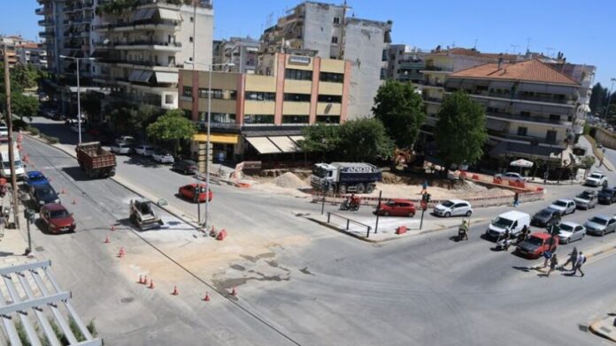 Προχωρούν τα έργα της ΔΕΥΑ στο κέντρο της Λάρισας