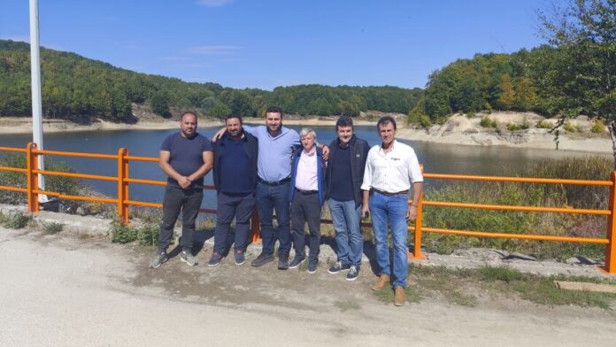 Επίσκεψη Δημάρχου Μετεώρων στη Λίμνη Λογγά