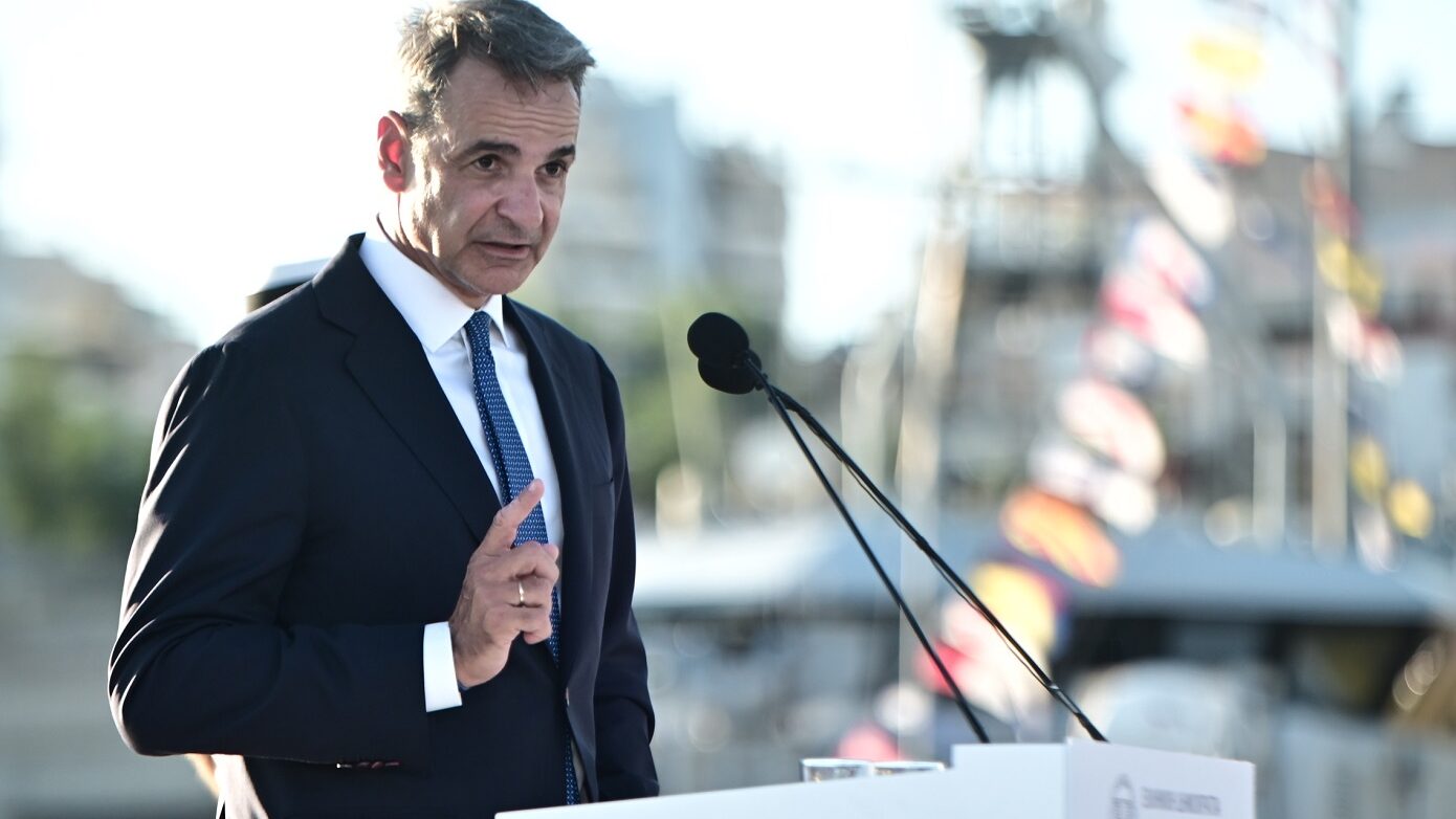 Μητσοτάκης σε εκδήλωση του Λιμενικού: «Καθοριστική η μείωση των παράνομων αφίξεων παρά τις προκλήσεις στα σύνορά μας»