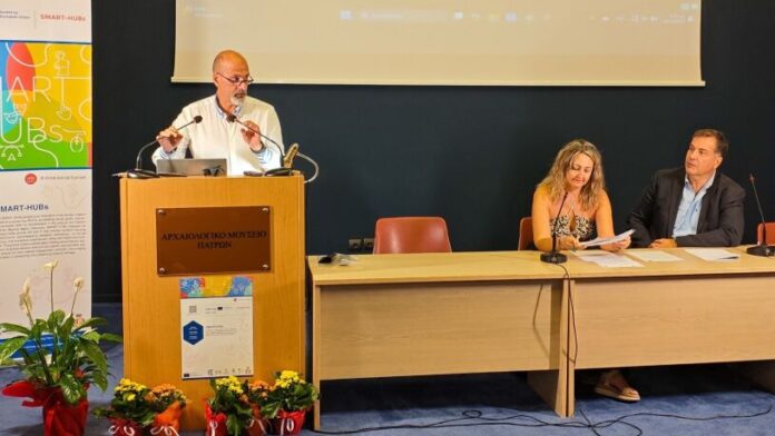 Ο Αν. Περιφερειάρχης Χ. Μπονάνος στην έναρξη της συνδιάσκεψης «Smart-Hubs»