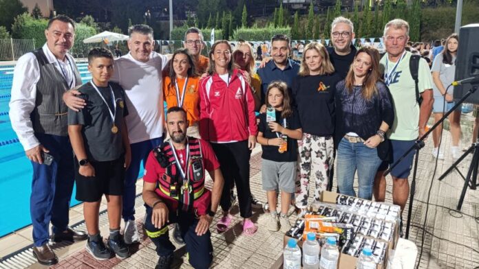 Μεγάλη συμμετοχή στον 2ο Φιλανθρωπικό Κολυμβητικό Μαραθώνιο 12 ωρών του Δ. Ωραιοκάστρου