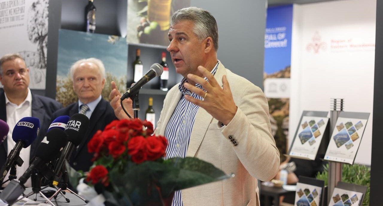 Έναρξη του Περιπτέρου ΑΜΘ στη ΔΕΘ από τον Χρ. Τοψίδη