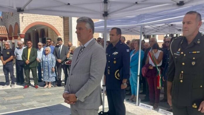 Περιφέρεια Ανατολικής Μακεδονίας και Θράκης: Ο Χρ. Τοψίδης στα εγκαίνια του μνημείου πεσόντων της 3ης Ελληνικής Ορεινής Ταξιαρχίας στο Ρίμινι