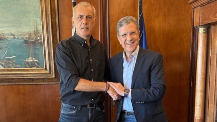 Επαφές Δημάρχου Πειραιά με τον Ευρωβουλευτή Γ. Αυτιά