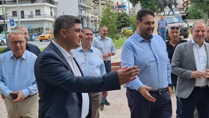 Ο Θ. Λιβάνιος του ΥΠΕΣ επισκέπτεται τον Δήμο Πέλλας
