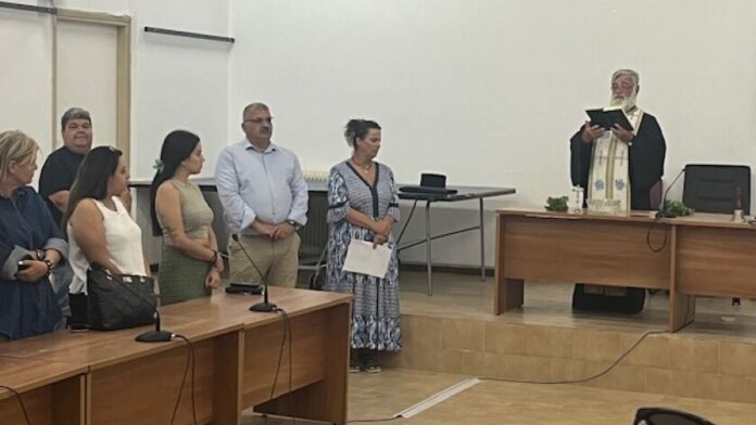 Δ.Ν. Πηλίου: Αγιασμός και έναρξη στο καινούργιο Εσπερινό ΕΠΑΛ Αργαλαστής
