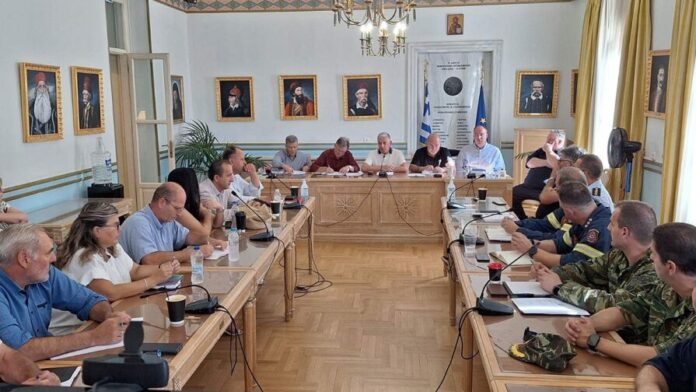 Περιφέρεια Πελοποννήσου: Συνάντηση Συντονιστικού Οργάνου – Αντιπλημμυρικά μέτρα και συνεργασία φορέων