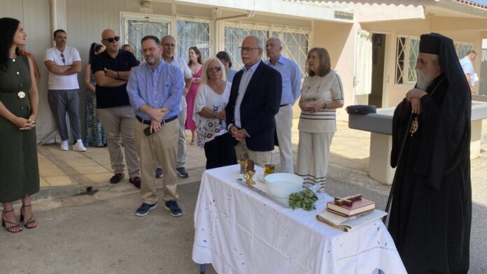 Ο Δήμαρχος Πύργου παρών στους Αγιασμούς για την καινούργια σχολική χρονιά