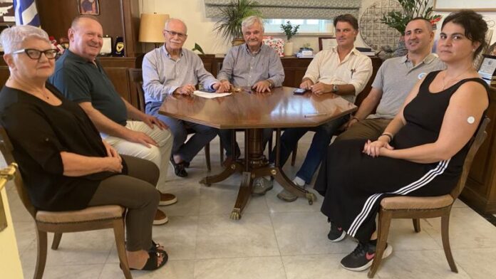 Ομάδα της ΕΑΓΜΕ επισκέπτεται το Κατάκολο του Δήμου Πύργου