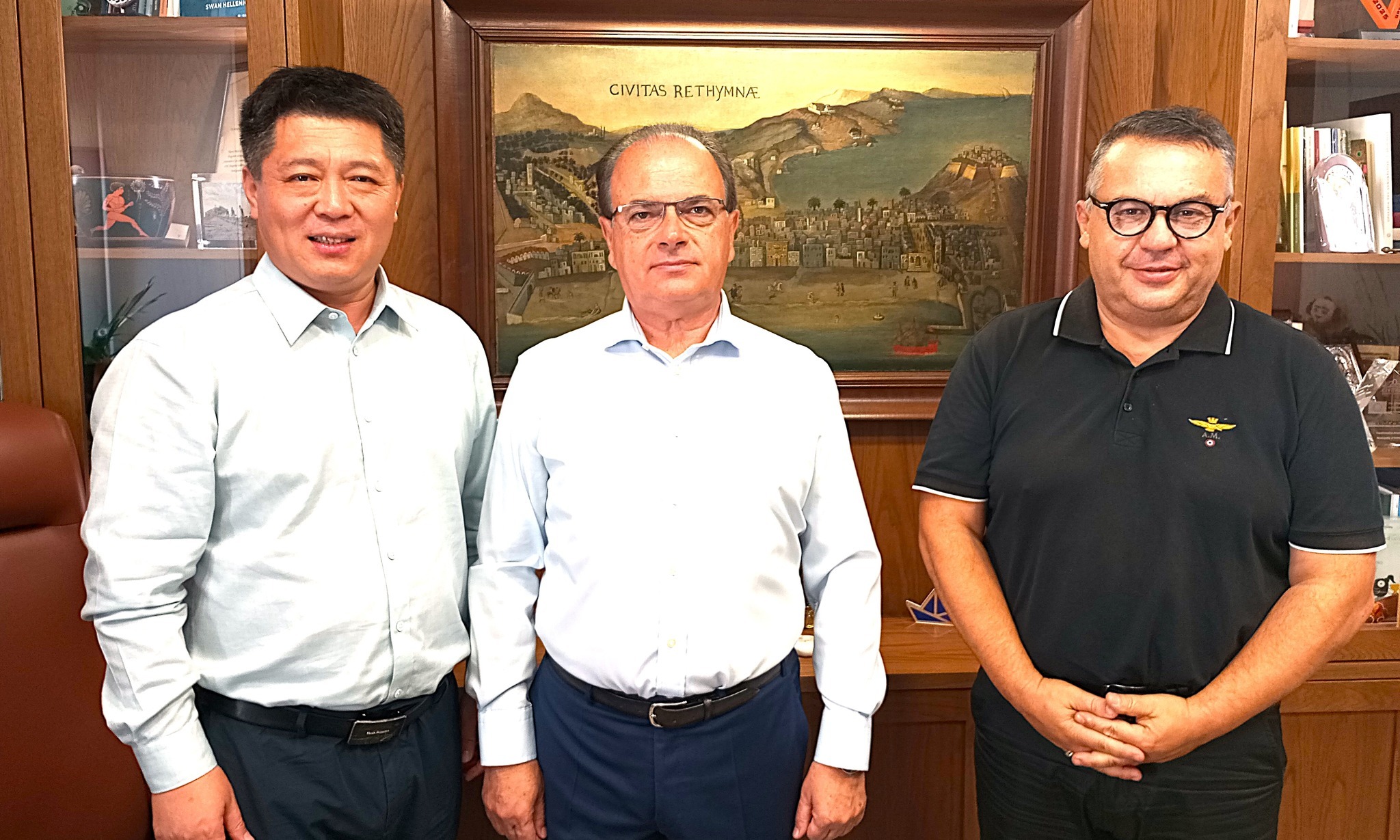 Σύμφωνο συνεργασίας μεταξύ Δήμου Ρεθύμνης και Δήμου Chongqing Κίνας