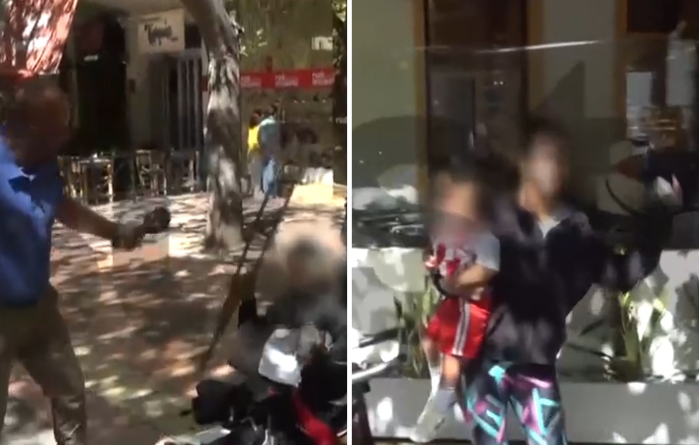 Ανάπηρος Ρομά επιτέθηκε σε δημοσιογράφο: «Περπατάτε τώρα; Πριν λίγο δεν μπορούσατε να περπατήσετε»