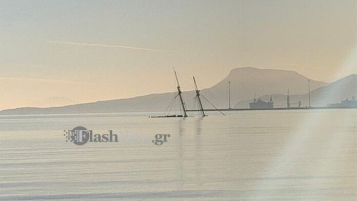 Διαγωνισμός για ανάσυρση ιστορικού ιστιοφόρου στη Σούδα – Θα ανήκει σε όποιον το ανασύρει από τη θάλασσα