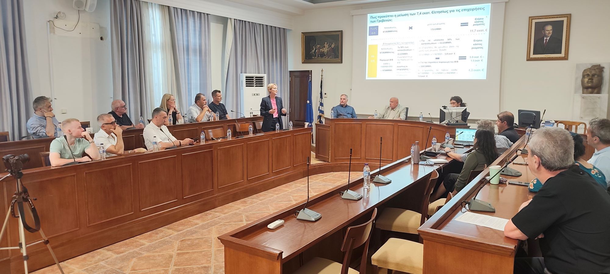 Έντονο ενδιαφέρον για την πρωτοποριακή Ενεργειακή Κοινότητα στα Γρεβενά