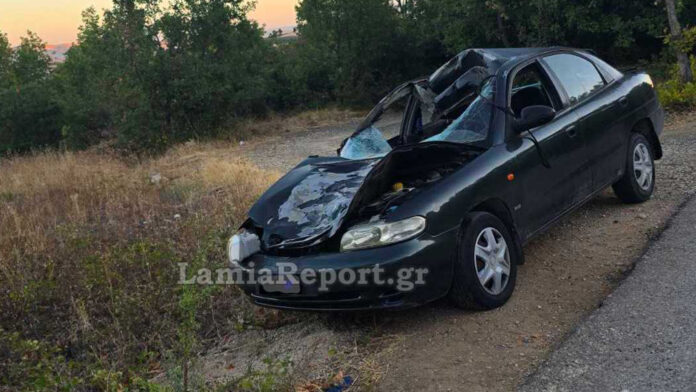 Αυτοκίνητο χτύπησε αγελάδα στη Φθιώτιδα – Σοβαρός τραυματισμός γυναίκας