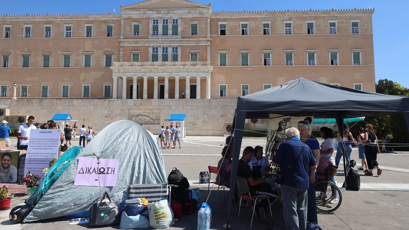 Συγκέντρωση στήριξης για τον απεργό πείνας Πάνο Ρούτσι σήμερα στην καρδιά της Θεσσαλονίκης
