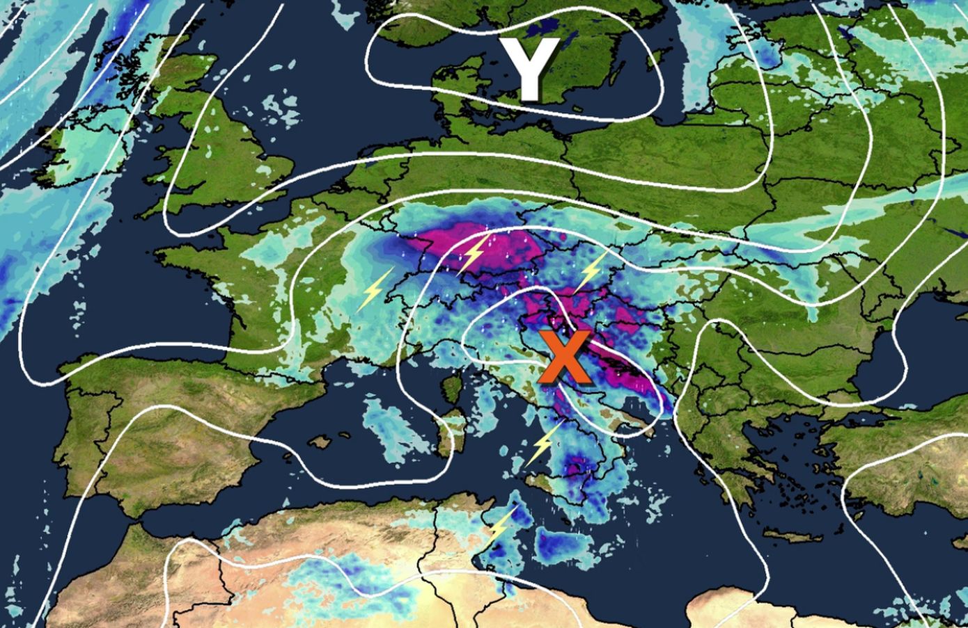 «Ξαφνική και απειλητική άφιξη του φθινοπώρου» – Η προειδοποίηση Μαρουσάκη για την καιρική μεταβολή
