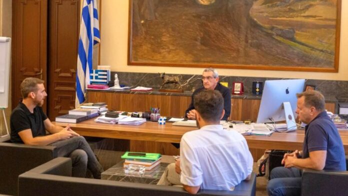 Σύσκεψη Γ. Χατζημάρκου με Αντιδήμαρχο Ρόδου για το κέντρο φιλοξενίας ζώων στη Νότιο Αιγαίο