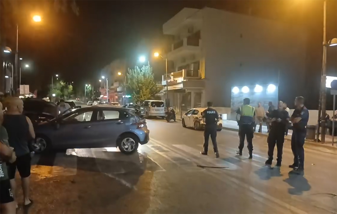 Σοβαρό ατύχημα στη Χερσόνησο Κρήτης – Οδηγός υπό την επήρεια αλκοόλ συγκρούστηκε με λεωφορείο και ταξί – Δείτε το βίντεο