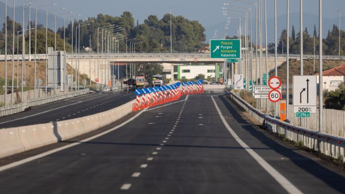 Παραδίδονται στην κυκλοφορία τα τελικά 10 χλμ. του αυτοκινητόδρομου Πάτρα – Πύργος