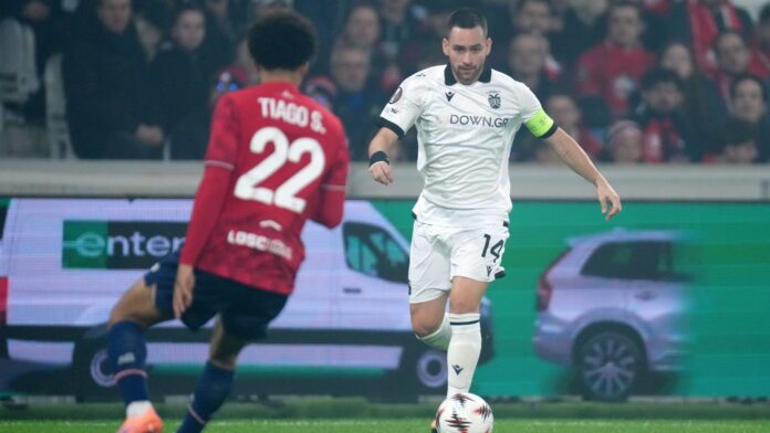 Λιλ – ΠΑΟΚ: 0-2 στο 23′ χάρη στον Ζίβκοβιτς