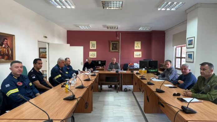 Συνεδρίασε το Επιτελικό Όργανο Πολιτικής Προστασίας του Δήμου Θέρμου