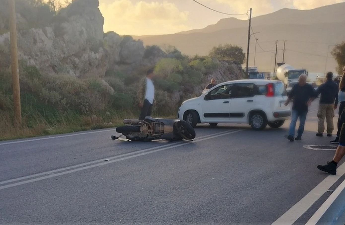 Θανατηφόρο δυστύχημα στα Χανιά: 29χρονος μοτοσικλετιστής χάνει τον έλεγχο της μηχανής του για άγνωστο λόγο