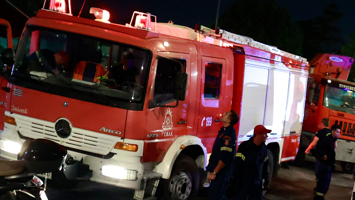 Πυρκαγιά σε υπόγειο πέρασμα στη Συγγρού