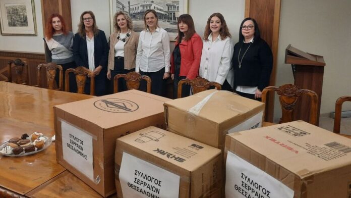 Δ.Σερρών: Ο Σύλλογος Σερραίων Θεσ/νίκης δώρισε εξοπλισμό στην Κοινωνική κουζίνα