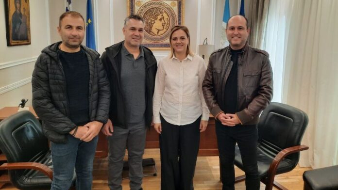 Συνάντηση της Δημάρχου Σερρών με την Ένωση Αστυνομικών Σερρών