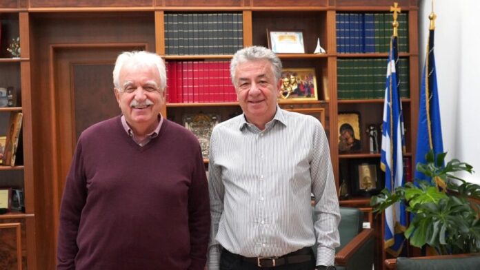 Συνάντηση Περιφερειάρχη Κρήτης με τον Πρόεδρο του Σωματείου «ΔΙΑΖΩΜΑ»