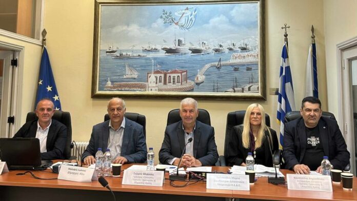 Συνεδρίασε η Επιτροπή Πολιτικής Προστασίας της ΚΕΔΕ στη Χίο – Έμπρακτη στήριξη στους πληγέντες από τη φωτιά