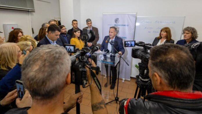 Ο Στέλιος Αγγελούδης εγκαινίασε το «Κέντρο Νεολαίας & Στέγη Εθελοντών» στη Γ’ Κοινότητα
