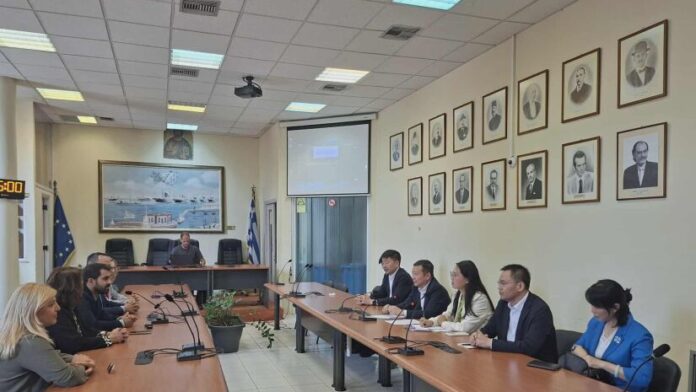 Αντιπροσωπεία από την κινεζική πόλη Weifang επισκέπτεται το δήμο Χίου