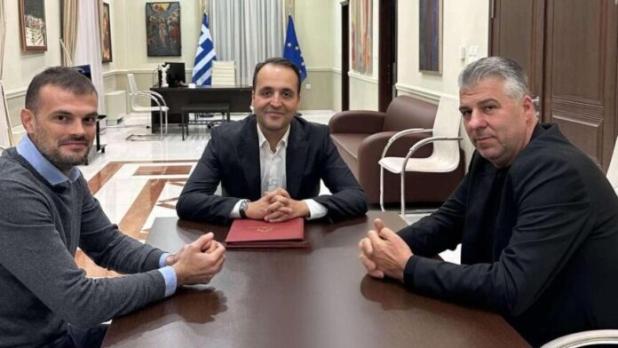 Συνάντηση Χρ. Τοψίδη με Υφυπουργό Ψηφιακής Διακυβέρνησης στην Ανατολική Μακεδονία και Θράκη